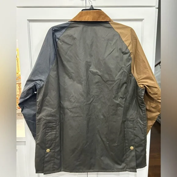 Patch Water Resistant Waxed Cotton JacketBarbour NEW